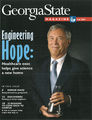 Georgia State University Magazine cover Fall 2005